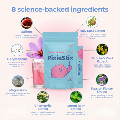 PixieStix™ Mood + Focus Natural Support for Kids