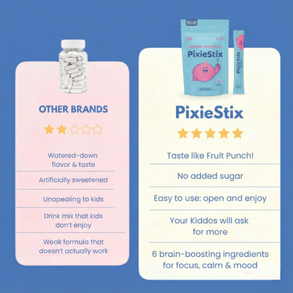 PixieStix™ Mood + Focus Natural Support for Kids