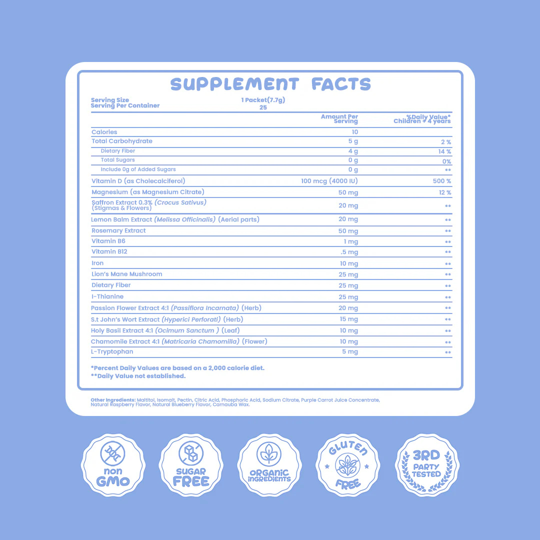 PixieStix™ Mood + Focus Natural Support for Kids